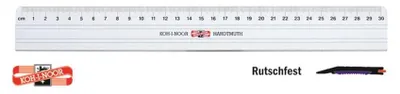 Produktbild von Lineal - Metall Schneidelineal 30 cm