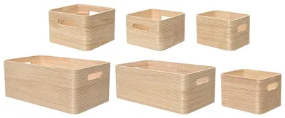 Productafbeelding van Decoris mandenset, 6-delig.
