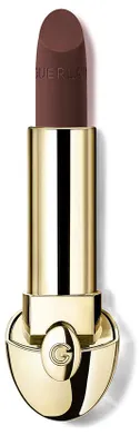Imagen del producto de Guerlain Rouge G, color marrón, Le Brun Cajou, 1 tono, acabado mate, textura aterciopelada, cremosa, cerosa