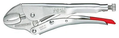 Zdjęcie produktu dla Knipex 41 04 180, Szczypce blokujące, 3 cm, 3 cm, Stal chromowo-wanadowa, Stal, 180 mm