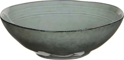 Produktbild von Mica Decorations Essgeschirr Tabo - 20x20x6 cm - Keramik - Grau