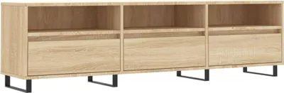 Produktbild von vidaXL TV-Schrank Sonoma-Eiche 150x30x44,5 cm Holzwerkstoff