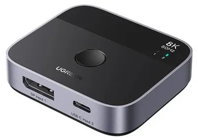 Produktbild von Ugreen DisplayPort USB-C zu USB-C Switch