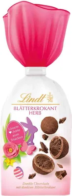 Obrázek produktu pro Lindt Spring Snacking Leaf Brittle Velikonoční čokoládový koláč 100g