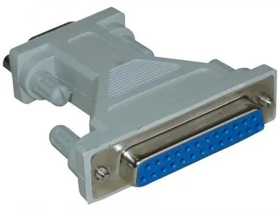 Image de Réduction, pour souris, DB9 (M) - DB25 F, gris, Logo 68011, EOL