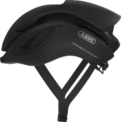 Produktbild von ABUS Rennradhelm GameChanger - Aerodynamischer Fahrradhelm mit optimalen Ventilationseigenschaften für Damen und Herren - Schwarz Matt, Größe M
