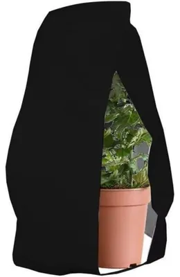 Productafbeelding van Winterbeschermhoes voor planten, 80 x 120 cm, zwart