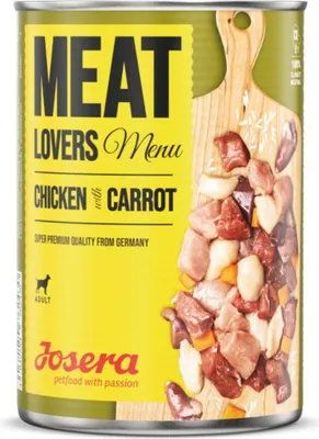 Obrázok produktu pre Josera 400g Menu Kuracie mäso s mrkvou