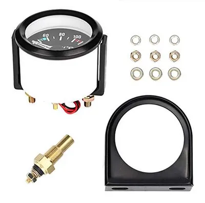 Produktbild von Wassertemperaturmesser 52mm - LCD-Anzeige mit Sensor - 40-120°C