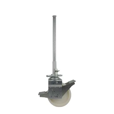 Produktbild von GeZu Impex® 4 x Gerüstrolle 500 mm, Ø 26 mm, Rolle 200 x 50 mm 1000 kg