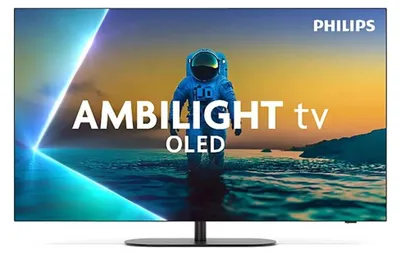 Produktbild von Philips OLED 4K Ambilight TV | 65OLED820/12 | 65 | Smart TV | Google TV | Grey