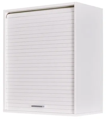 Produktbild von SIMMOB Küchenschrank Schrank Oberschrank Hängeschrank mit Rollladentür B 60 cm, Farbe:Weiß