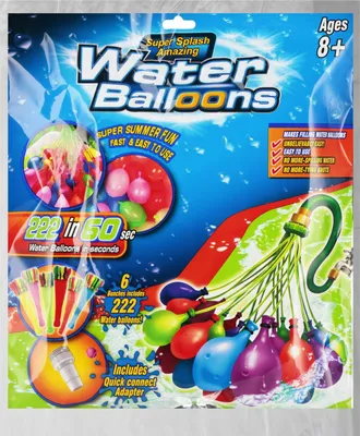 Obrázek produktu pro Balónky s vodními bombami 222 kusů Mega Creative 578121