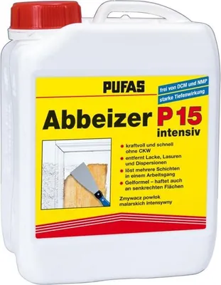 Produktbild von PUFAS Abbeizer P15 intensiv - 2,5 Liter