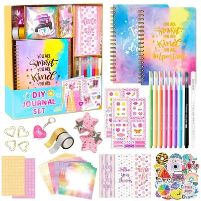 Productafbeelding van DIY Dagboek Set voor Meisjes van 8-14 Jaar