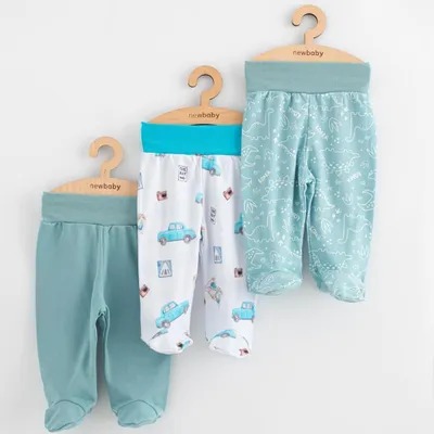 Imagen del producto de Calcetines para bebé New Baby Classic II, 3 pares, para niño, talla 74 (6-9 meses)