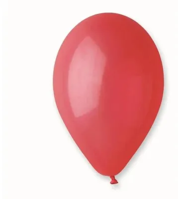 Image de Ballons Gemar pastel, couleur rouge foncé, 21 cm, 100 pièces - Godan