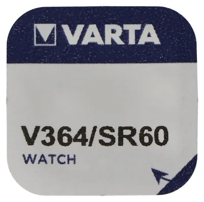 Produktbild von 364, Varta V364, SR60, SR621SW Knopfzelle für Uhren etc.