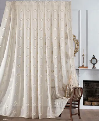 Produktbild von Gardinella - Gardinen Tüllgardine Encanto 145 cm x 245 cm  – Die Gardine für ein stilvolles Zuhause