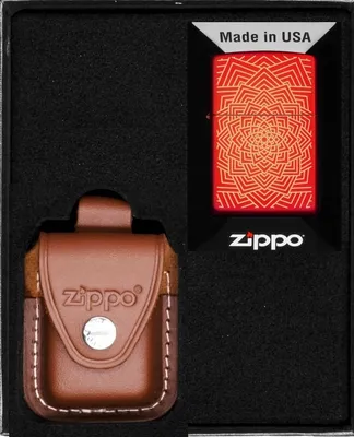 Produktbild von ZIPPO Feuerzeug-Set FLOWERING DESIGN Geschenk No4
