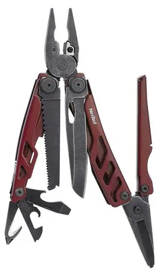 Image de Outil multifonction NexTool FLAGSHIP Pro NE20279 16 en 1. Rouge + étui de ceinture