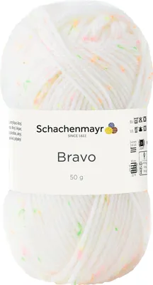 Produktbild von Schachenmayr Bravo, 50g Natur Neon Tweed Handstrickgarne