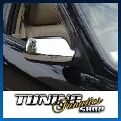Zdjęcie produktu dla Chromowane nakładki na lusterka Zestaw lusterek do Peugeot 307 + CC SW
