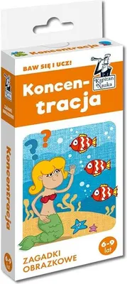 Image de Koncentracja. Zagadki obrazkowe 6-9 lat