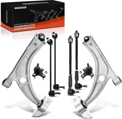 Image de Frankberg 1x Kit de Bras de Suspension Essieu Avant pour VW CC Passat Alltrack Variant Sharan Tiguan Audi Q3 Seat Alhambra