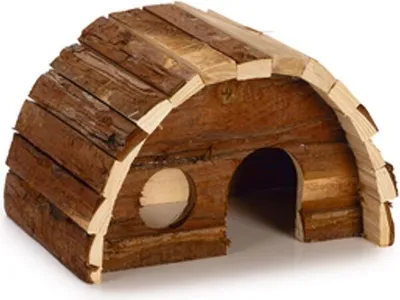 Produktbild von Karlie Wonderland Rundhäuser Sam - Nagetierhäuser - Holz - Braun - 24x15x16 cm