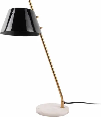 Produktbild von Leitmotiv - Tischleuchte Savvy - Schwarz - 19x33x53cm Tischlampe - Nachttischlampe, Wohnzimmer, Schlafzimmer