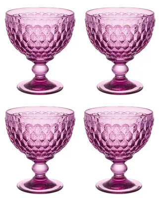 Produktbild von Villeroy & Boch Boston Berry 4er Set Dessertschale 120 ml lila Kristallglas