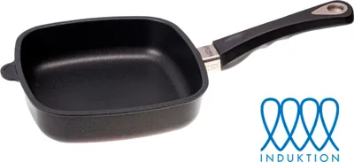 Produktbild von LOTUS INDUKTION Quadratpfanne 29cm Alu Guss mit abnehmbarem Griff