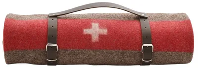 Produktbild von Original Eskimo Schweizer Armeedecke mit Tragegurt.