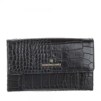 Produktbild von Bodenschatz Geldbörse Flap Wallet Black schwarz