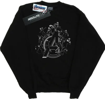 Produktbild von Marvel - "Avengers Endgame" Sweatshirt für Damen BI4035 (XXL) (Schwarz)