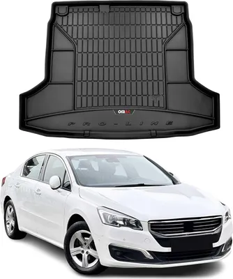 Immagine prodotto di OMAC rivestimento del bagagliaio in gomma per Peugeot 508 2010-2018 rivestimento del bagagliaio in TPE nero