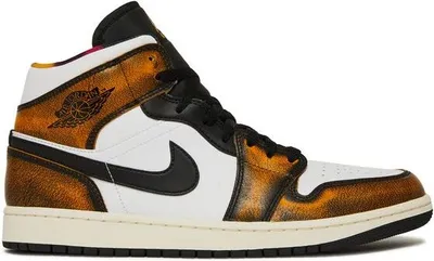 Produktbild von Air Jordan 1 Mid SE Orange Wear Away - EU: 40