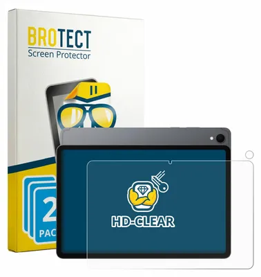 Produktbild von 2x Für Samsung Galaxy Tab S11 (Display+Kamera) Schutzfolie BROTECT Displayschutz Display Schutz Folie Klar Transparent