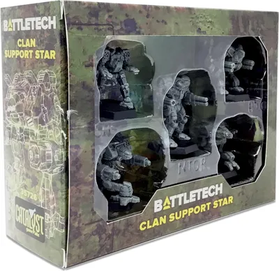 Image de BattleTech Clan Support Star - Jeu de miniatures - Accessoires - ENG Edition