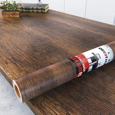 Imagen del producto de Película adhesiva de madera, 40 x 300 cm, decorativa, para muebles y cocina
