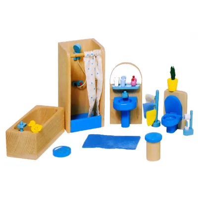 Image de Meubles de salle de bain pour poupées
