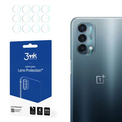 Produktbild von 3mk Hybridglas Lens Protection für OnePlus Nord N200 5G Kamera Objektiv Kameralinse 0,16mm 6H (4 Stück)