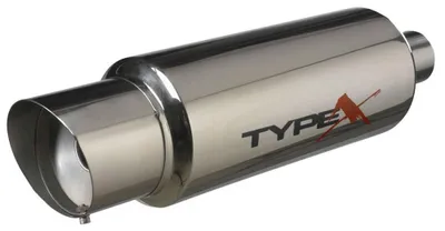 Image de Échappement sport universel AutoStyle, type X Racing, "DualSound" - diamètre 150 mm