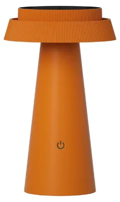 Produktbild von Luxus - Tischleuchte Solar Mambo - Orange - H23 x Ø14