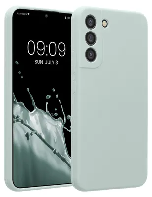 Produktbild von kwmobile Hülle kompatibel mit Samsung Galaxy S22 Plus - Hülle Silikon gummiert - Handyhülle - Handy Case in Cool Mint