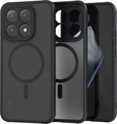 Obrázek produktu pro Magnetické pouzdro pro MagSafe SPACECASE Hybrid Mag Xiaomi 15T Černá