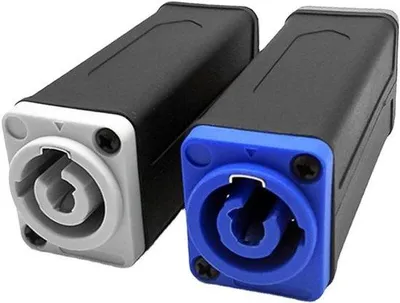 Obrázek produktu pro 3pólový adaptér PowerCon 20 A, 250 V, samice-samice, 2 ks