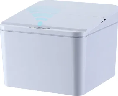 Obrázek produktu pro 4L bezdotykový odpadkový koš Smart Induction Automatický odpadkový koš Infračervený pohybový senzor s víkem do auta Koupelna Kancelář Ložnice