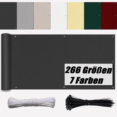 Obrázok produktu pre Elzusha – Vodotesný paraván na balkón, 90 x 350 cm